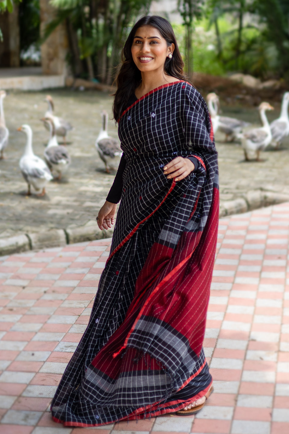 Classic Handloom Cotton Saree