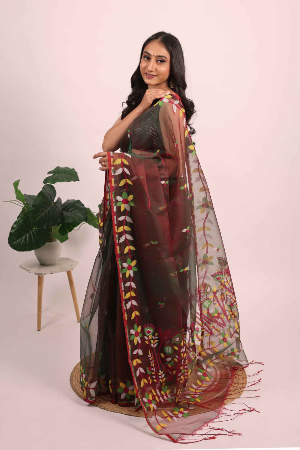 Muslin Silk Saree