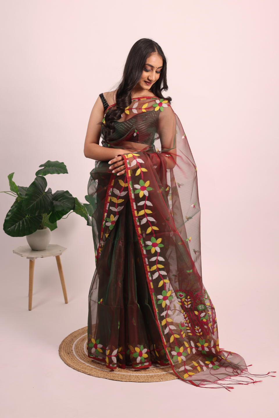 Muslin Silk Saree