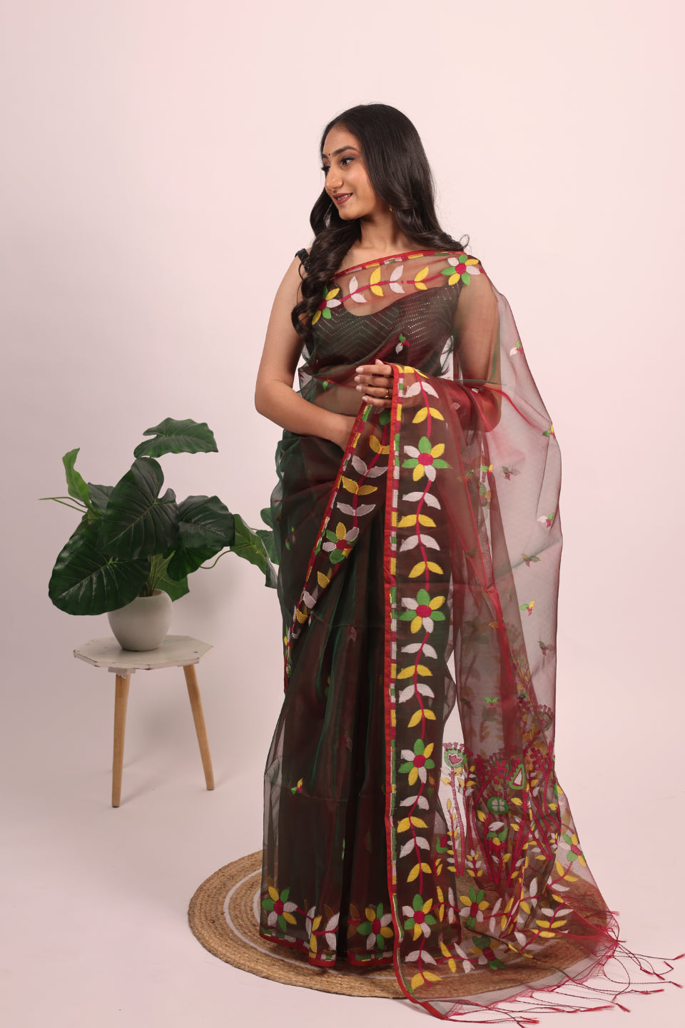 Muslin Silk Saree