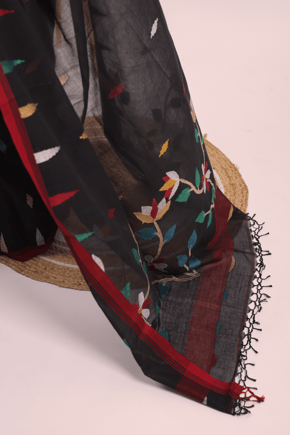 Khadi Cotton Jamdani Saree