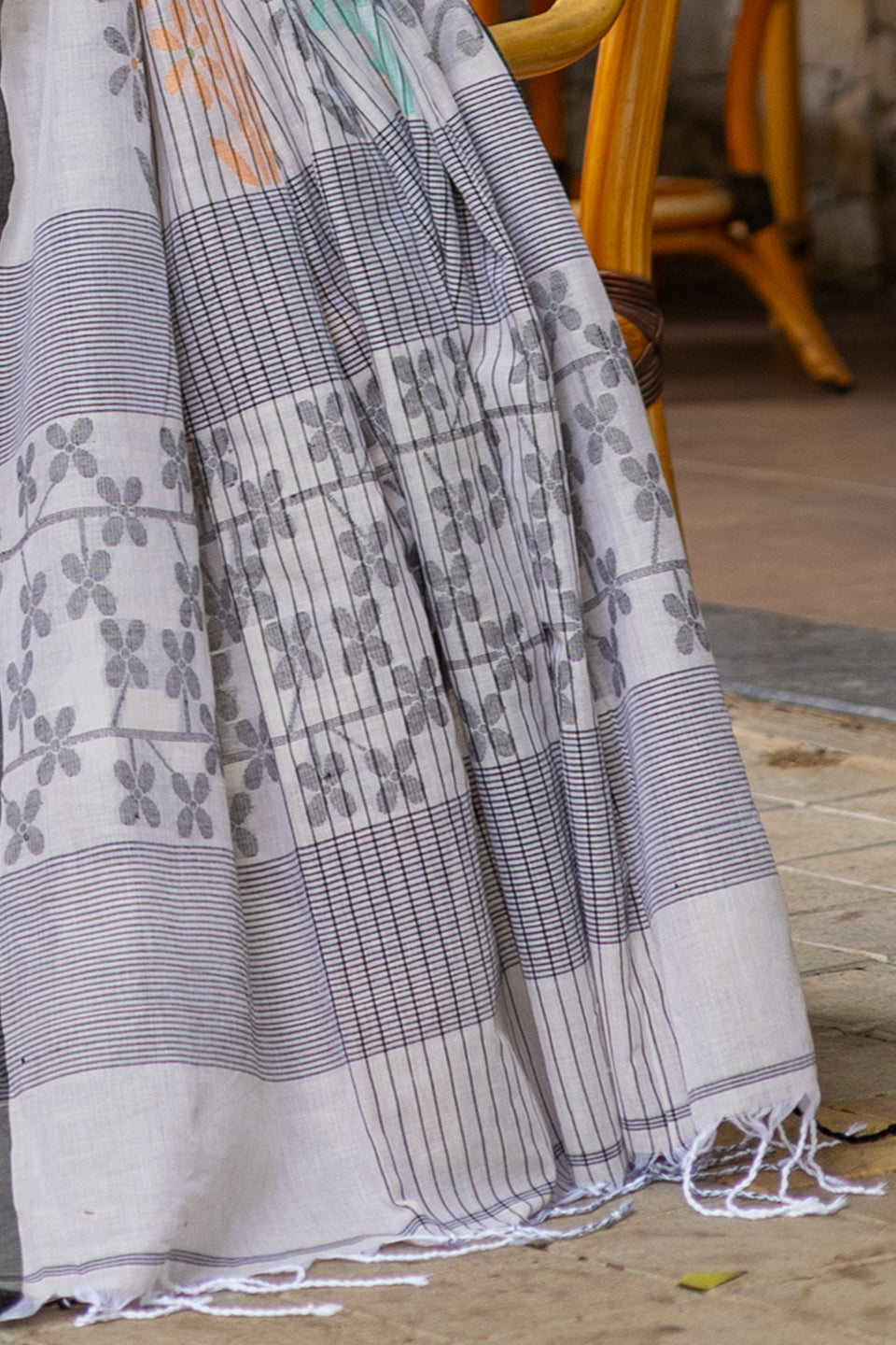 Pure Cotton Handloom Handmade Saree