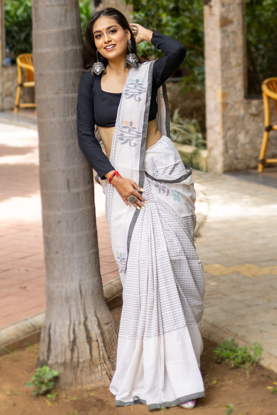 Pure Cotton Handloom Handmade Saree