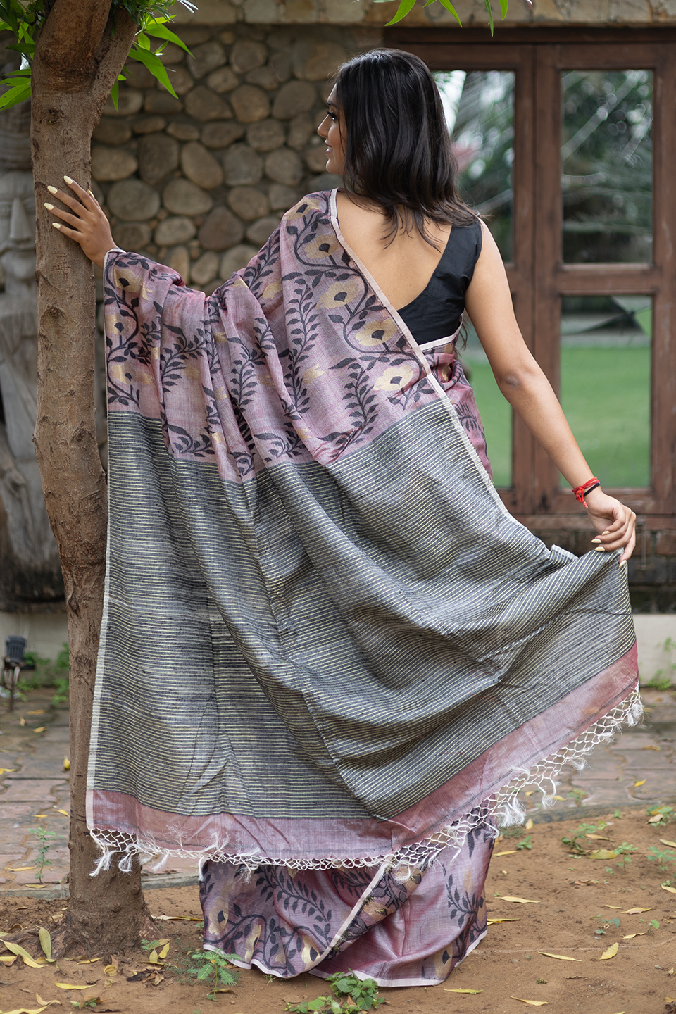 Tasar Silk Saree
