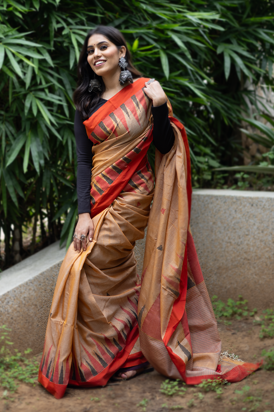 Tasar Cotton Saree